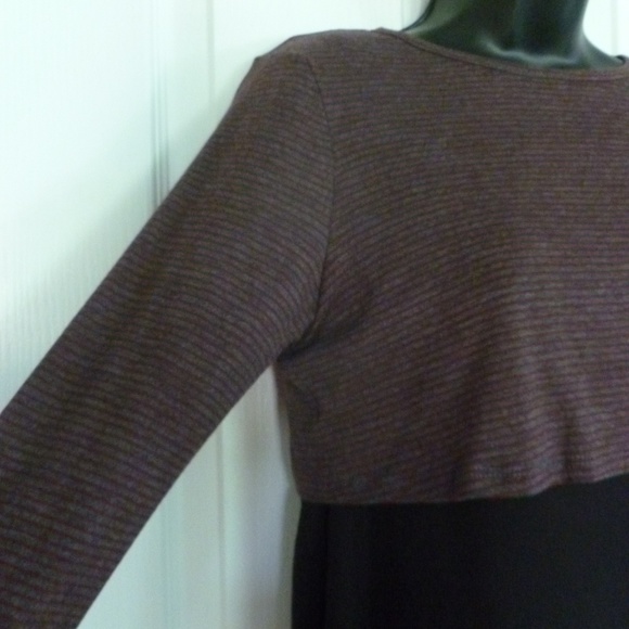 Mod Ref Tunic, Black Sheer w/ Crop Top - Picture 2 of 7